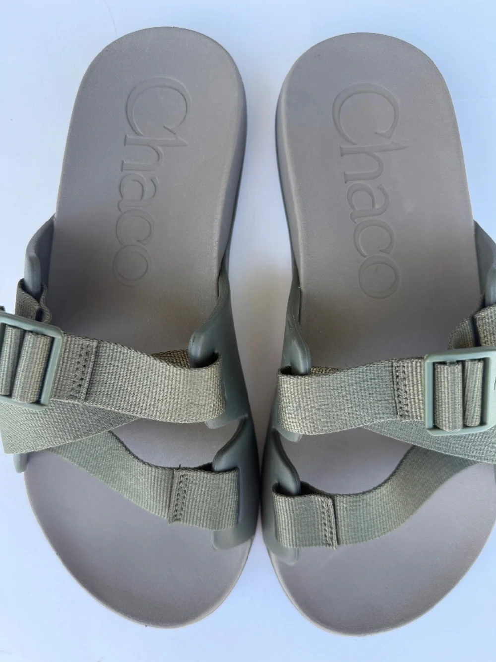 Chaco Men's Chillo's Army Green Adjustable Sandals